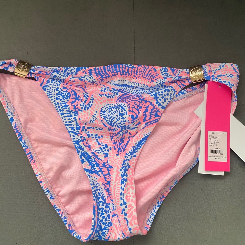 Lilly Pulitzer Bikini Bottoms size 2